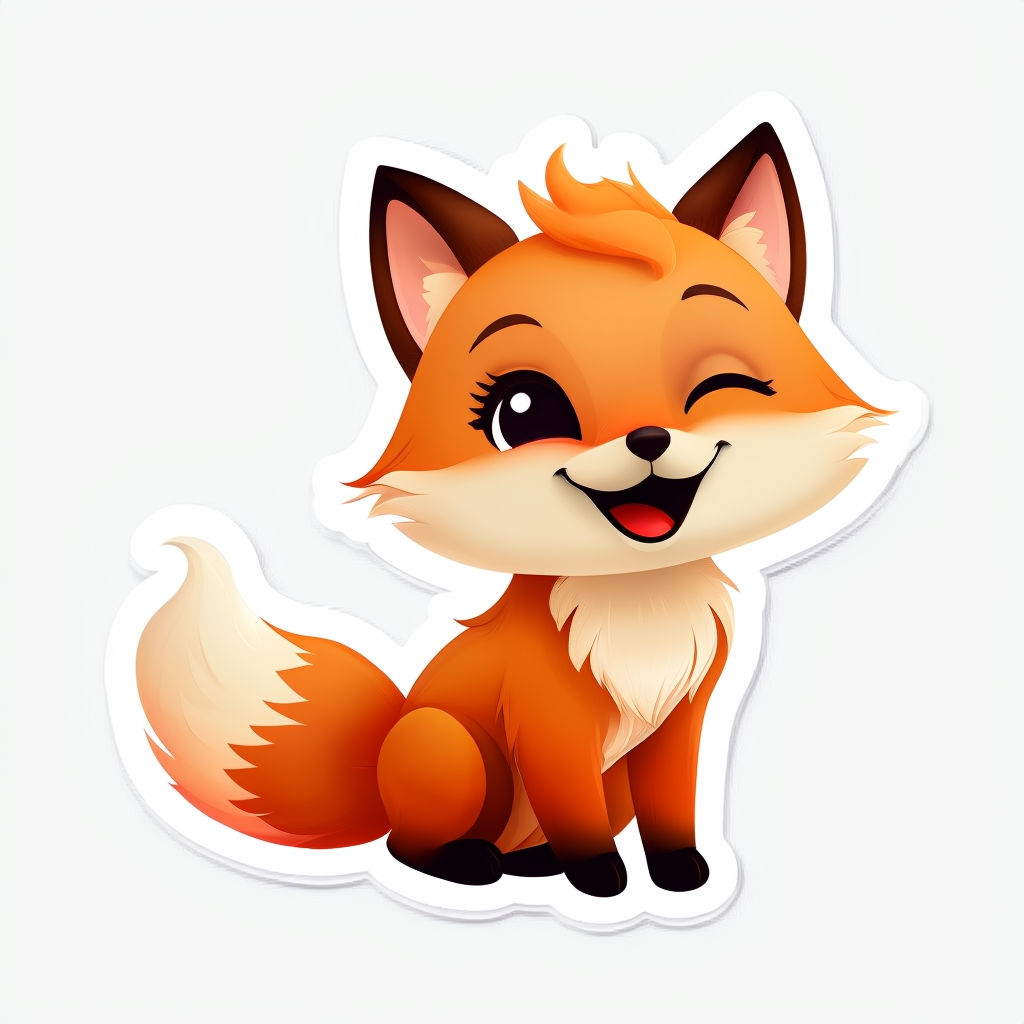Cute fox