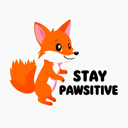 Stay positive fox